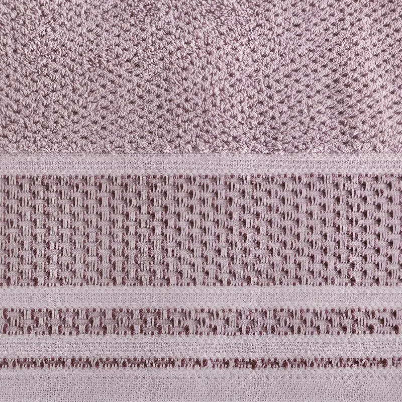 Ręcznik 50x90 Suzana pudrowy różowy  frotte 500g/m2 Eurofirany