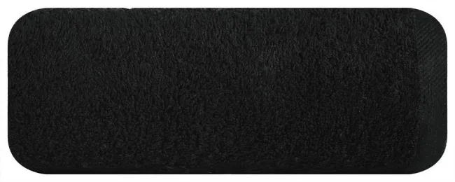 Ręcznik Gładki 2 50x100 czarny 17 500g/m2 Eurofirany