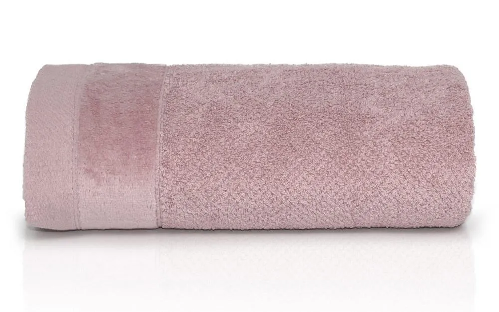 Ręcznik Vito 30x50 różowy pudrowy frotte bawełniany 550g/m2