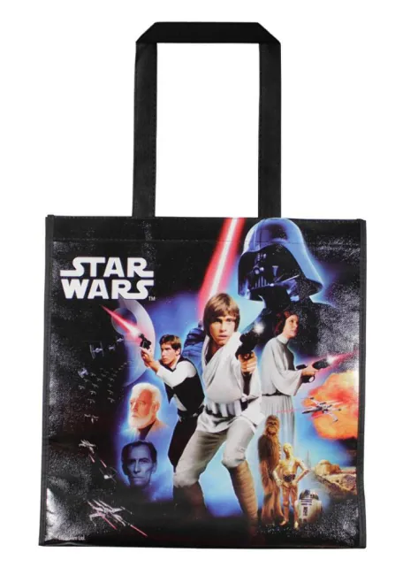 Torba na zakupy Star Wars Gwiezdne Wojny czarna 0091 torebka dziecięca z uszami