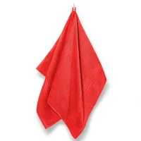 Ręcznik Amie 70x140 czerwony frotte 450  g/m2