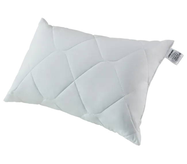 Poduszka antyalergiczna 50x60 Happy biała poliestrowa mikrofaza  Inter-Widex