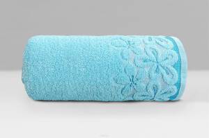 Ręcznik Bella 30x50 lazur 450 g/m2 frotte Greno