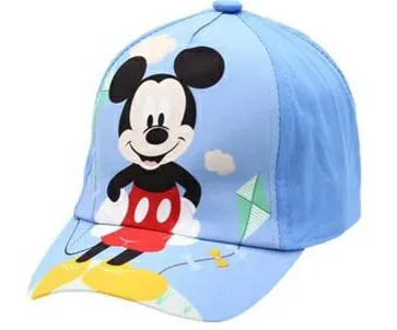 Czapka z daszkiem Myszka Miki Mickey Mouse 48 niebieska 2111