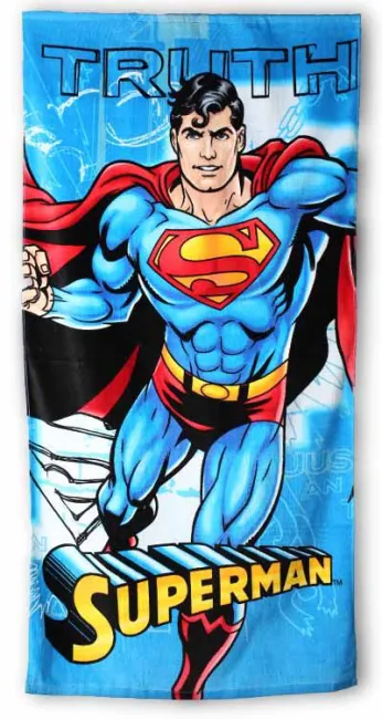 Ręcznik plażowy 70x140 Superman 8405 dziecięcy