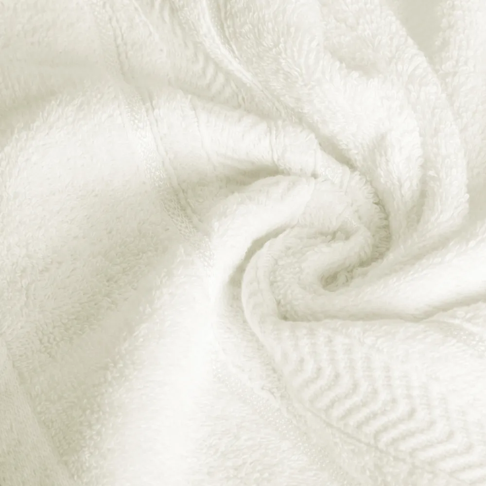 Ręcznik Nefre 70x140 kremowy frotte z bawełny egipskiej 550g/m2