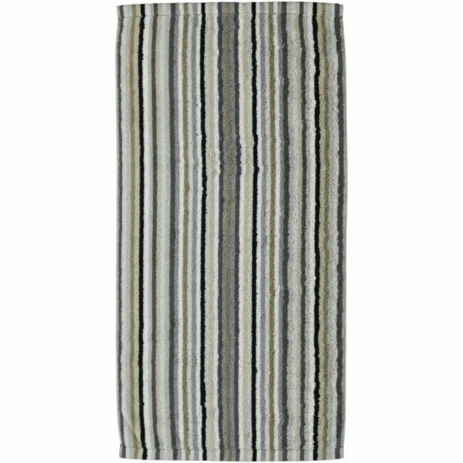 Ręcznik plażowy Stripes 70x180 żwirowy  37 frotte 510g/m2 100% bawełna Cawoe