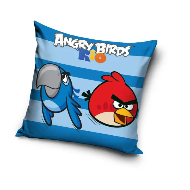Poszewka Angry Birds 40x40 C AB8011 6982 Rio niebieski