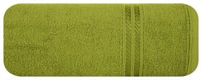 Ręcznik Lori 50x90 oliwkowy 450g/m2 Eurofirany