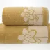 Ręcznik Paloma 2 70x140 morelowy kwiatki  450g/m2 Greno
