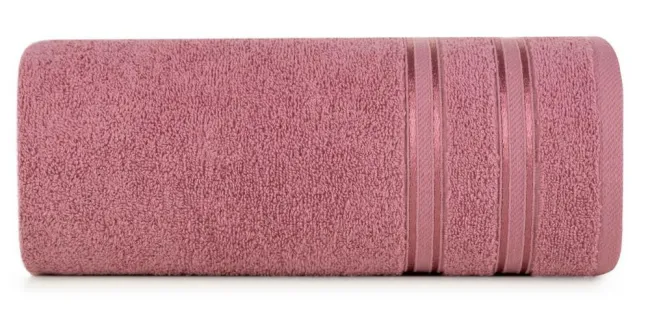Ręcznik Manola 50x90 pudrowy różowy  frotte 480g/m2 Eurofirany