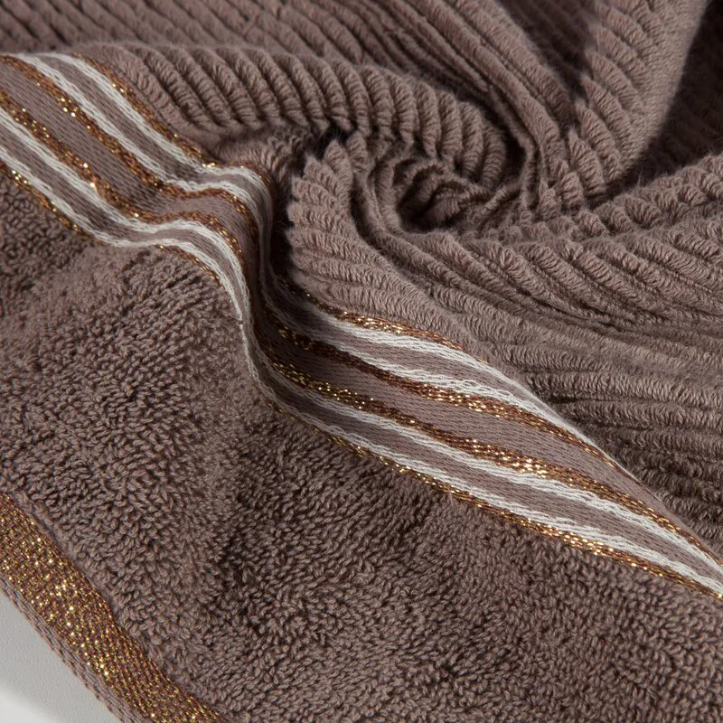 Ręcznik Filon 50x90 brązowy 530g/m2       Eurofirany