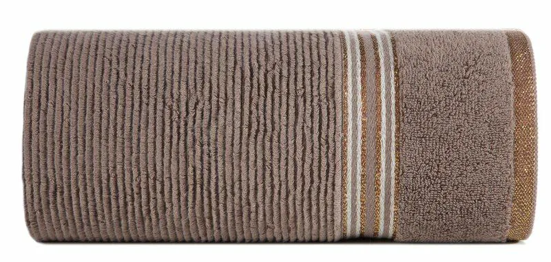 Ręcznik Filon 50x90 brązowy 530g/m2       Eurofirany