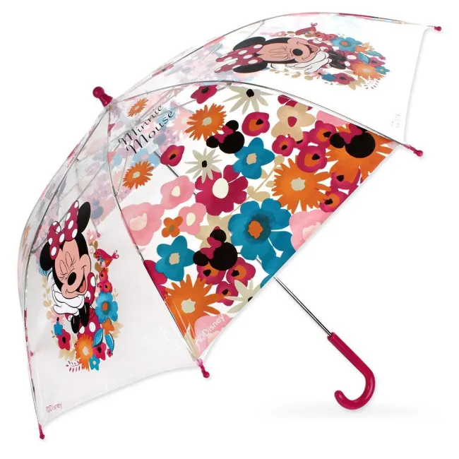 Parasolka dla dzieci Myszka Mini 2884 Minnie Mouse parasol przeźroczysty