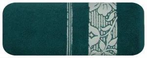 Ręcznik Sylwia 70x140 turkusowy 500g/m2 frotte Eurofirany