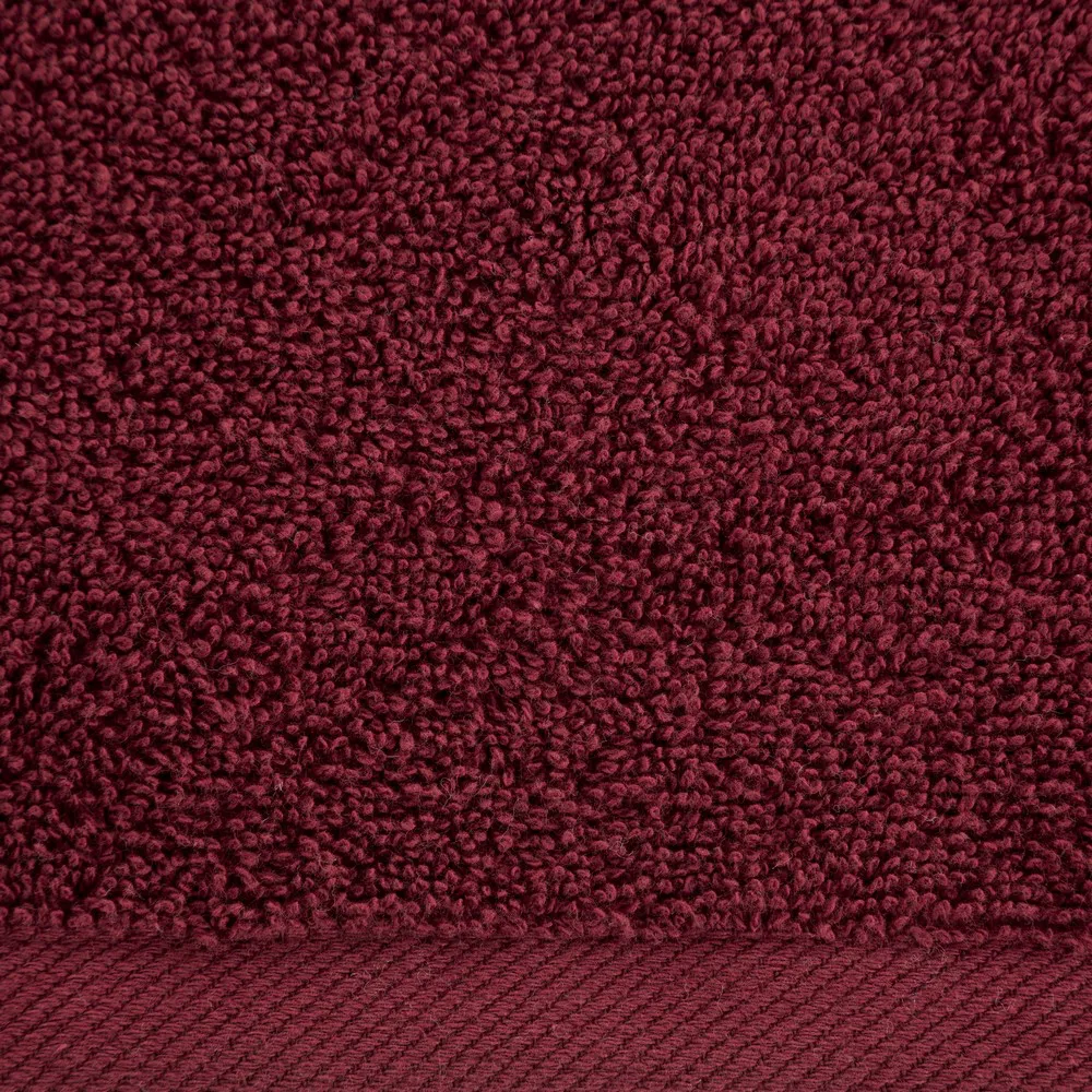 Ręcznik Gładki 2 70x140 bordowy 36 500g/m2 Eurofirany