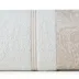 Ręcznik Sylwia 1 70x140 kremowy frotte    z żakardową bordiurą 500g/m2 Eurofirany
