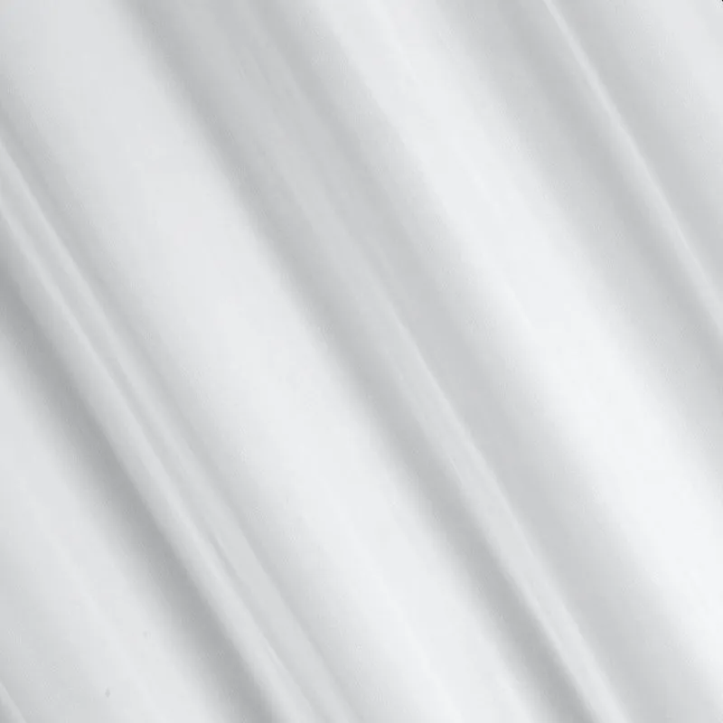 Firana 350x250 Dalia biała gotowa na przelotkach z gładkiej matowej etaminy Eurofirany