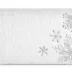 Ręcznik Santa 70x140 biały srebrny  gwiazdki świąteczny 13 450 g/m2 Eurofirany