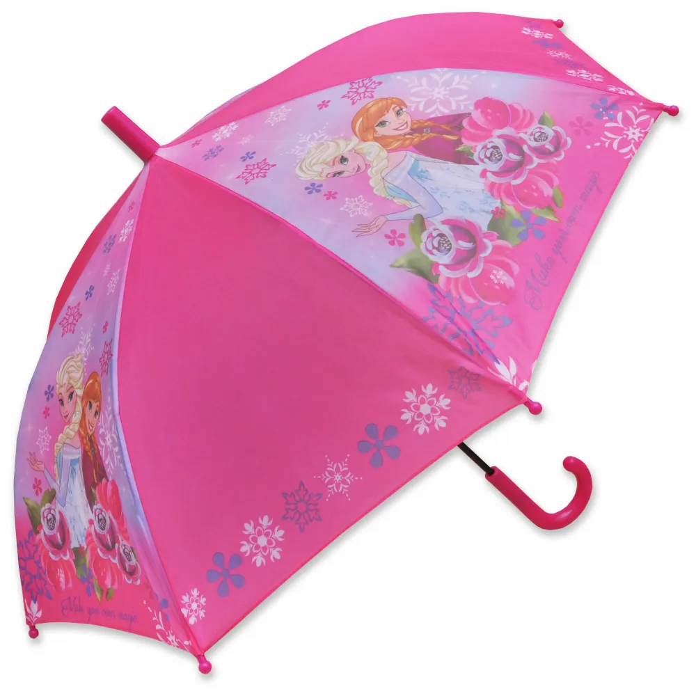 Parasolka dla dzieci Frozen Kraina Lodu Anna Elsa różowa 9760 dziewczęca