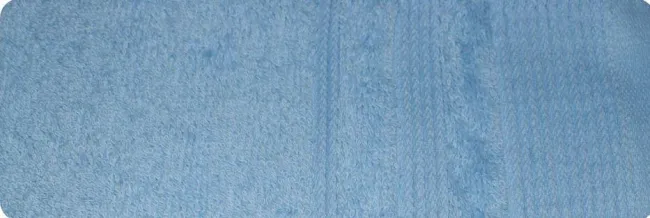 Ręcznik Rodos 50x100 błękitny z bordiurą 550 g/m2