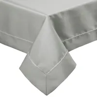 Obrus 145x300 Madele srebrny srebrna lamówka w pudełku Eurofirany