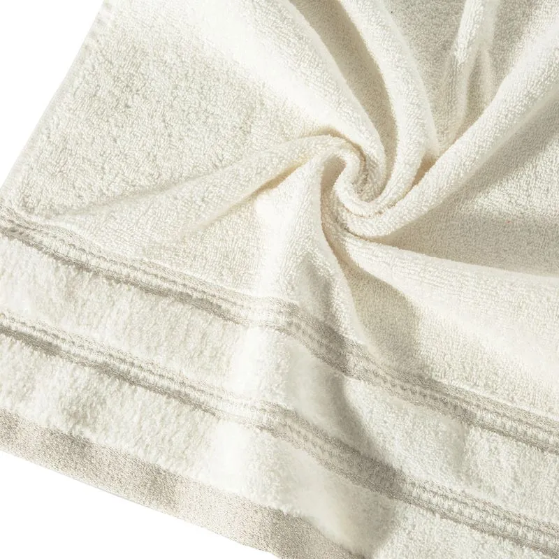 Ręcznik Glory 1 30x50 kremowy 500g/m2     frotte Eurofirany