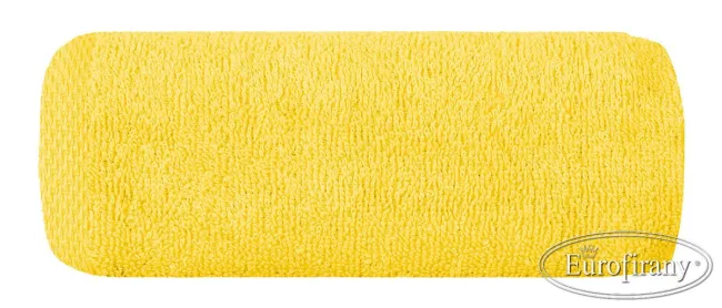 Ręcznik Gładki 1 70x140 06 żółty 400 g/m2 frotte Eurofirany