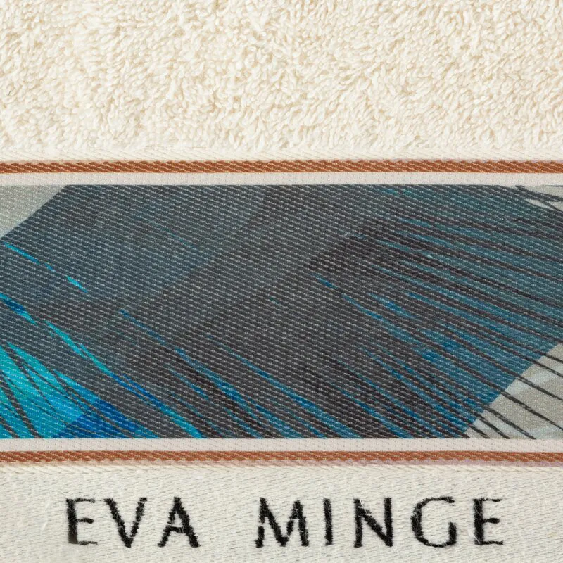 Ręcznik Eva 3 70x140 kremowy frotte 485  g/m2 frotte Eva Minge Eurofirany