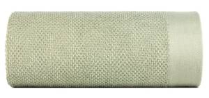 Ręcznik 50x90 Riso zielony jasny z efektem ryżowym frotte 550 g/m2 Eurofirany