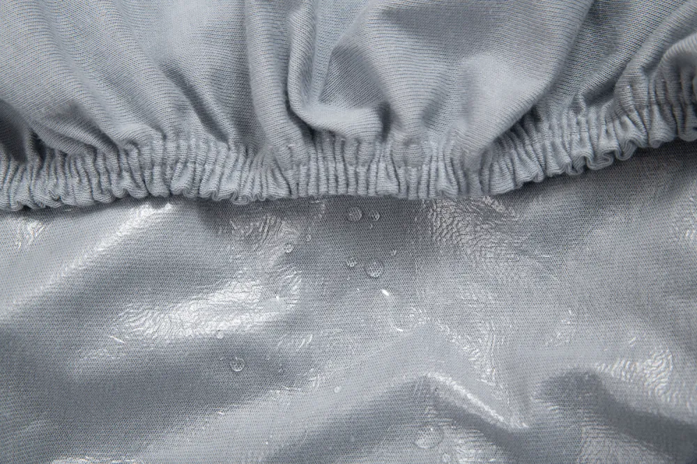 Podkład higieniczny 58x110 jersey szary   nieprzemakalny prześcieradło z gumką do łóżeczek przystawnych