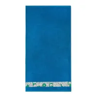 Ręcznik 70x130 Slames zwierzątka Błękit Francuski-5484 turkusowy frotte bawełniany dziecięcy