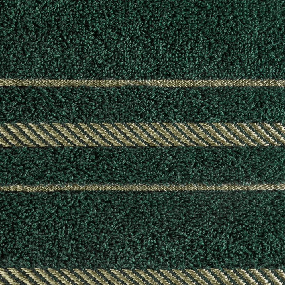 Ręcznik Koral 70x140 zielony ciemny       frotte 480g/m2 Eurofirany