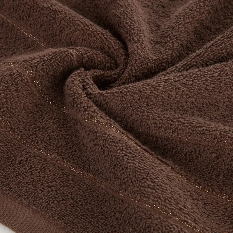 Ręcznik Dali 30x50 brązowy ciemny frotte  500g/m2 Eurofirany