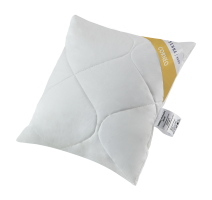 Poduszka antyalergiczna 40x45 Corneo Eco biała jednowarstwowa z włóknem kukurydzianym biodegradowalnym  Inter-Widex