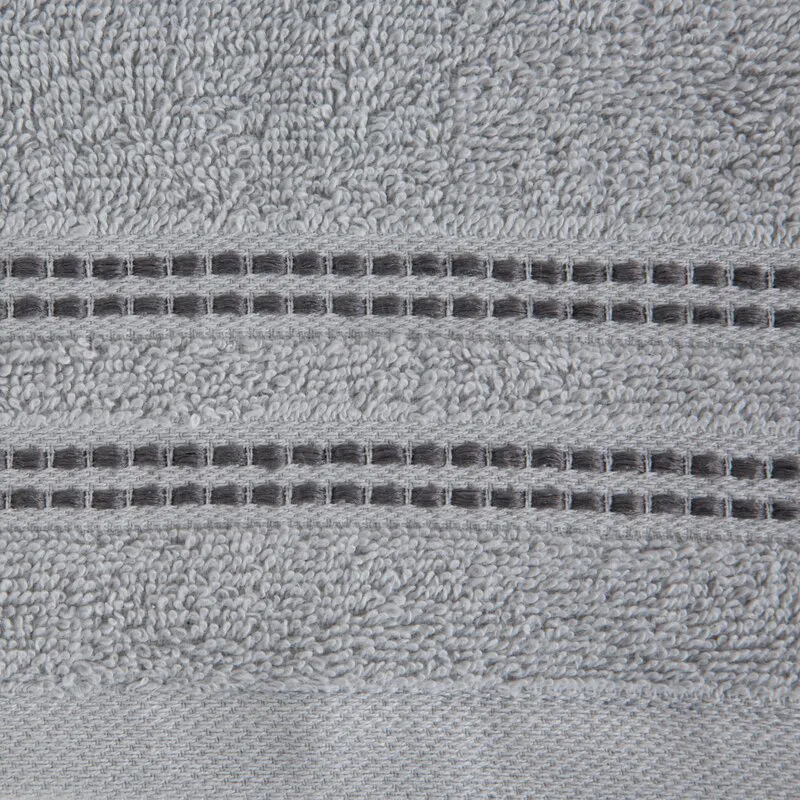 Ręcznik Ally 70x140 srebrny frotte 500    g/m2 Eurofirany