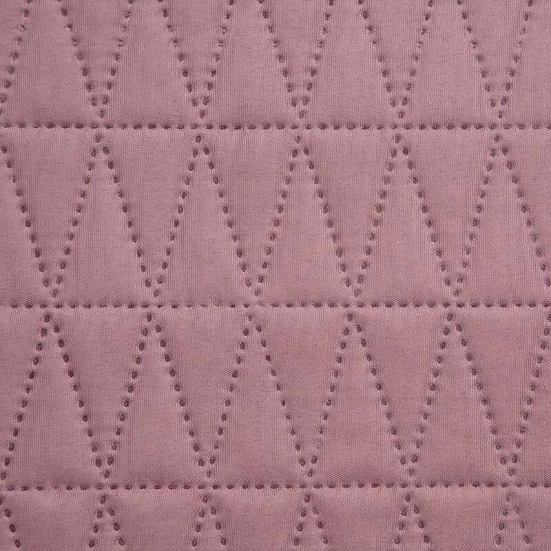 Narzuta na fotel 70x160 Boni różowa  geometryczna