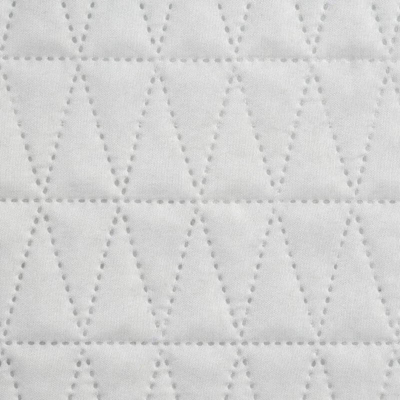 Narzuta na fotel 70x160 Boni biała        geometryczna