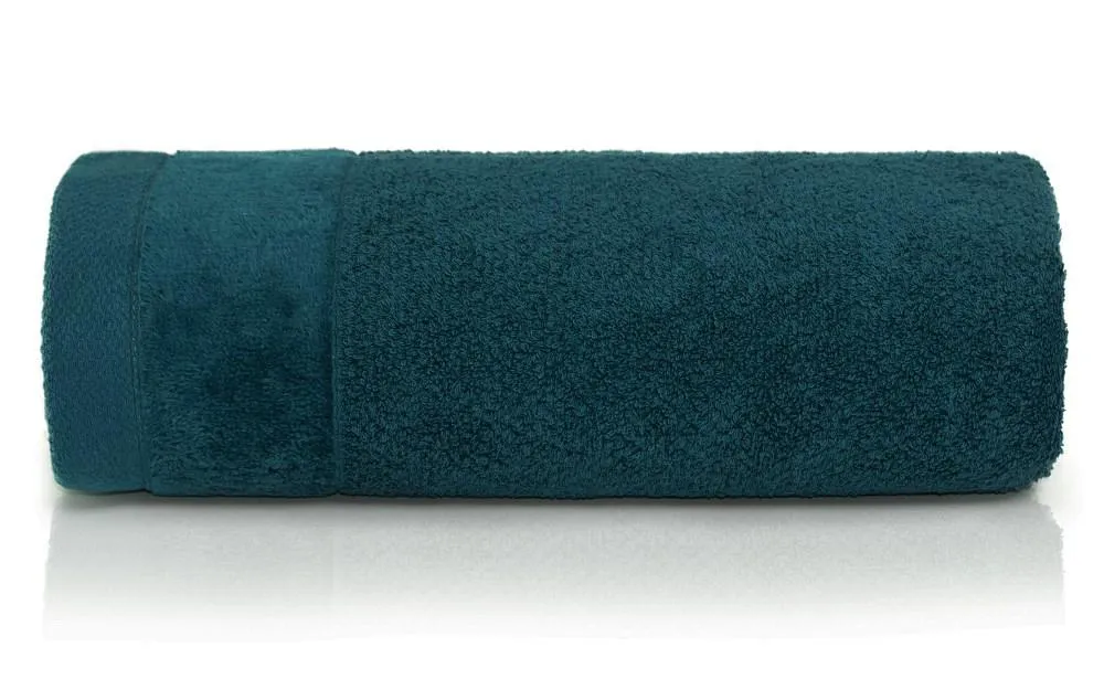 Ręcznik Vito 70x140 turkusowy ciemny frotte bawełniany 550g/m2