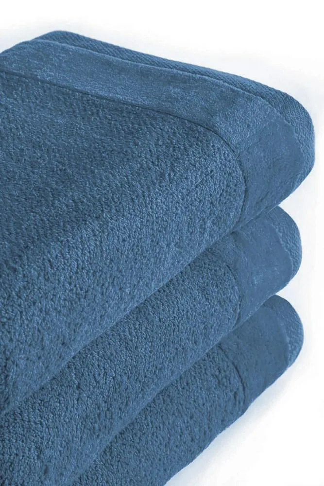 Ręcznik Vito 50x90 blue niebieski frotte  bawełniany 550 g/m2 blue