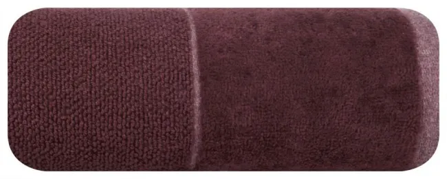 Ręcznik Lucy 30x50 bordowy 500g/m2 frotte Eurofirany