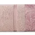 Ręcznik Sylwia 1 70x140 pudrowy różowy    frotte z żakardową bordiurą 500g/m2 Eurofirany