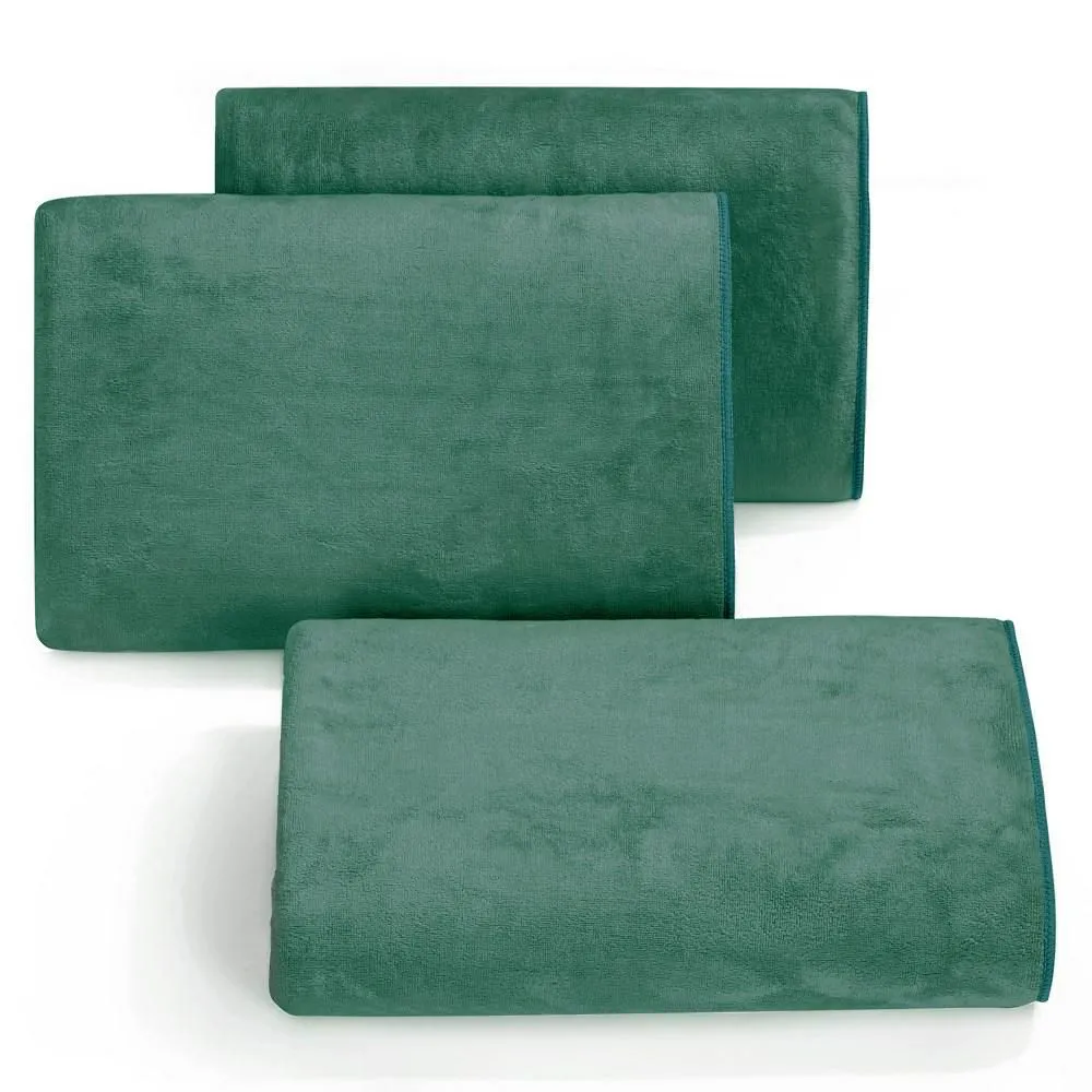 Ręcznik Szybkoschnący Amy 70x140 20 ciemny zielony 380 g/m2 Eurofirany