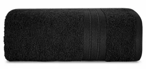 Ręcznik Kaya 50x90 czarny frotte 500g/m2  Eurofirany