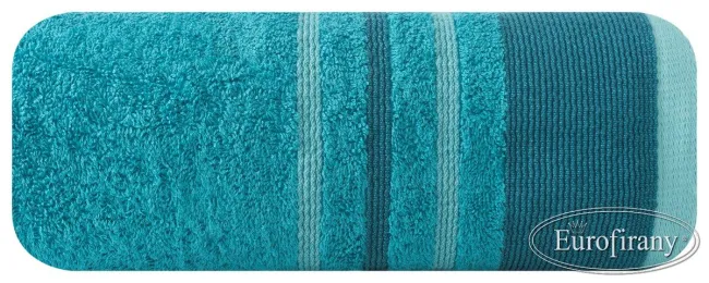 Ręcznik Keri 30x50 07 turkusowy frotte 500g/m2 Eurofirany