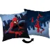 Poduszka dekoracyjna 35x35 Cushion        Spider-man człowiek pająk dwustronna granatowa