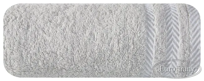 Ręcznik Mona 100x150 16 popielaty frotte 500 g/m2 Eurofirany