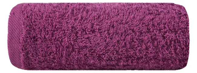 Ręcznik Gładki 2 100x150 12 liliowy frotte 500g/m2 Eurofirany