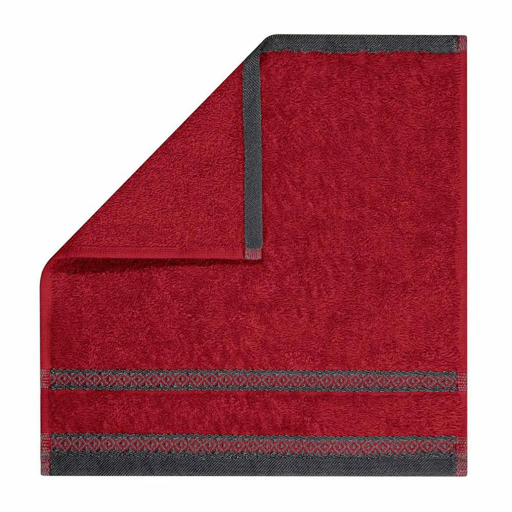 Ręcznik Panama 50x90 czerwony frotte      500g/m2
