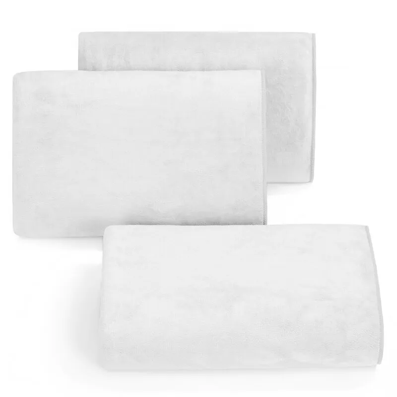 Ręcznik Szybkoschnący Amy 3 80x150 15  biały 380g/m2 Eurofirany